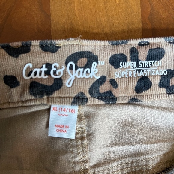 CAT & JACK LEOPARD MINI SKIRT SZ 14/16 - Picture 8 of 8